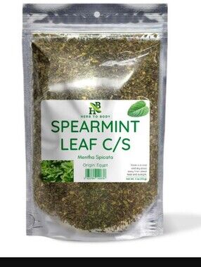Herb to Body Spearmint Leaf C/S - Loose Spearmint Leaves